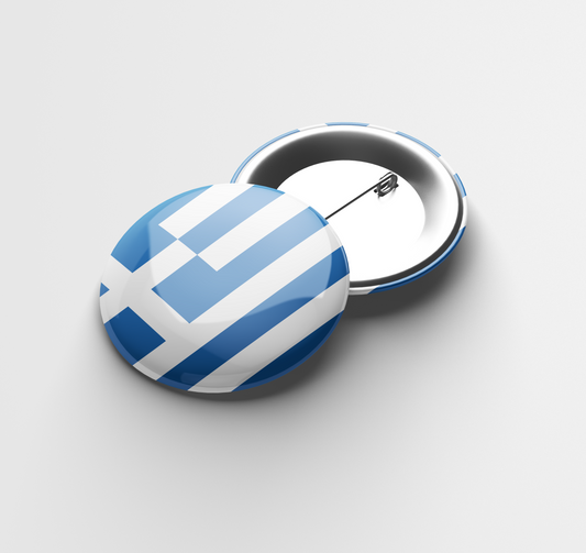 Greece Button