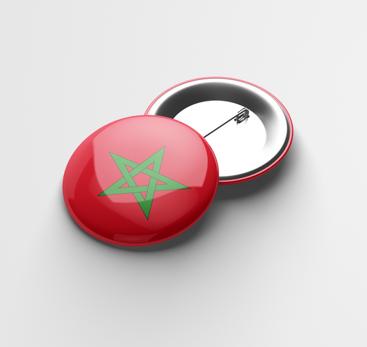 Morocco Button