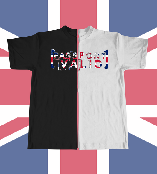 United Kingdom | Passport Valid T-Shirts