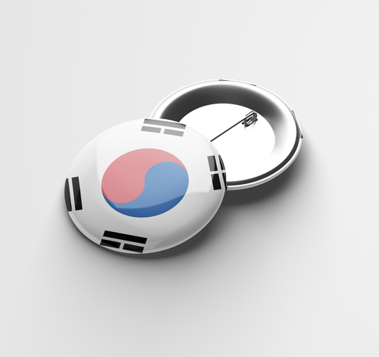 South Korea Button