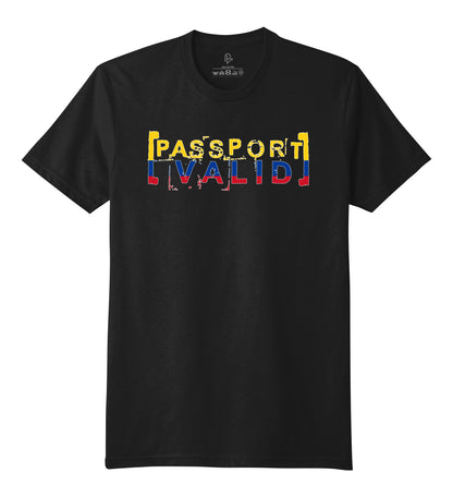 Colombia | Passport Valid T-Shirts