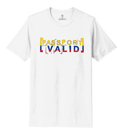 Colombia | Passport Valid T-Shirts