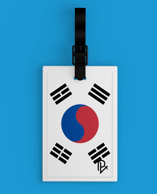 South Korea Luggage Tag